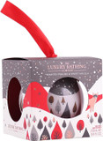 The Luxury Bathing Company - Toasted Praline & Sweet Vanilla Festive Bath Soak Bauble - Vegan Friendly