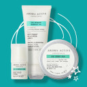 AROMA ACTIVE LABORATORIES SOS Stomach Massage Oil 100ml - Ease discomfort, Calm Turbulent, Cooling, Helps Take Down Bloated Tums, Ballooning, Cramps, Camomile, Centella asiatica, Metal applicator