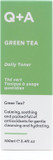 Q+A Green Tea Daily Toner, 100ml