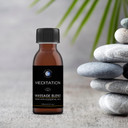 Mystic Moments | Meditation Aromatherapy Massage Oil Blend 125ml - Natural Massage Blend Made with Essential Oils for Spa & Massage Therapy