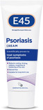 E45 Psoriasis Cream, 50Ml  Treatment For Psoriasis Symptoms  Psoriasis Cream For Skin To Reduce Scaling, Itching, Redness, Roughness, Dry, Hard Skin E45 Psoriasis Cream, 50Ml  Treatment For Psoriasis Symptoms  Psoriasis Cream For Skin To Reduce Scaling, Itching, Redness, Roughness, Dry, Hard Skin