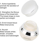 Breast Massage Cream, Portable Nourishing Chest Care Breast Firming Lifting Enlargement Cream For Women Big Bust Body 0.7Oz
