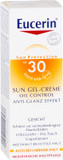 Eucerin Oil Control Face Sun Gel-Creme Lsf 30, 50 Ml Cream