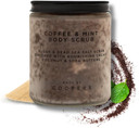Made By Coopers Coffee Mint Sugar and Dead Sea Salt Body Scrub - Invigorating Exfoliation with Natural Ingredients for Radiant Skin - Energizing Coffee and Mint Infusion - 250g Full Body Treatment