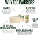 Eco Warrior Deeply Nourishing Shampoo Bar - Vegan, Cruelty Free, No Sls Or Parabens, Pink Clay With Pure Orange & Ginger Essential Oils To Promote Healthy Hair - Natural Eco Friendly Shampoo - 100G