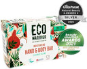 Eco Warrior Moisturising Body & Hand Soap Bar-Vegan, Cruelty Free, No SLS or Parabens, Richly Nourishing Coconut Blend and Pure Essential Oils including Vanilla-Natural, Eco Friendly Bar of Soap, 100g Eco Warrior Moisturising Body & Hand Soap Bar-Vegan, Cruelty Free, No SLS or Parabens, Richly Nourishing Coconut Blend and Pure Essential Oils including Vanilla-Natural, Eco Friendly Bar of Soap, 100g