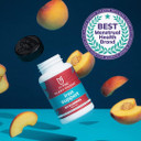Beyou Iron Gummies | High In Iron | 100% Rda Iron | Vegan Gummies | 60 Peach-Flavoured Vitamin Supplement Gummies | Gluten Free | Non- Gmo | Made In The Uk | Award-Winning Range