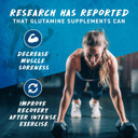 Applied Nutrition L Glutamine Powder - Amino Acid, Muscle Strength & Recovery, Boosts Immune System, Unflavoured (250g - 50 Servings) Applied Nutrition L Glutamine Powder - Amino Acid, Muscle Strength & Recovery, Boosts Immune System, Unflavoured (250g - 50 Servings)