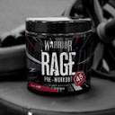 Warrior, Rage - Pre-Workout Powder - 392G - Energy Drink Supplement With Vitamin C, Beta Alanine And Creatine Gluconate - 45 Servings (Charged Cherry)