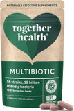 Multibiotic  Together Health  36 Farm-Grown Fermented Foods - Multi Bacterial Strains with 13 Billion CFU  Vegan Friendly  Made in The UK  30 Vegecaps