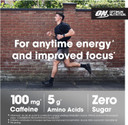 Optimum Nutrition Amino Energy Pre Workout Powder, Energy Drink with Amino Acids, BCAA, L-Glutamine and L-Leucine, Food Supplement with Vitamin C and Caffeine, Fruit Fusion Flavour, 30 Servings, 270 g