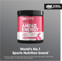 Optimum Nutrition Amino Energy Pre Workout Powder, Energy Drink with Amino Acids, BCAA, L-Glutamine and L-Leucine, Food Supplement with Vitamin C and Caffeine, Watermelon Flavour, 30 Servings, 270 g Optimum Nutrition Amino Energy Pre Workout Powder, Energy Drink with Amino Acids, BCAA, L-Glutamine and L-Leucine, Food Supplement with Vitamin C and Caffeine, Watermelon Flavour, 30 Servings, 270 g