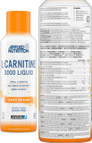 Applied Nutrition L Carnitine 3000 Liquid - L-Carnitine with Green Tea & Vitamin C, Boosts Energy & Weight Management, Vegan (480ml - 32 Servings) (Fruit Burst)