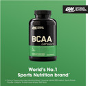 Optimum Nutrition BCAA Capsules, Amino Acids Tablets, 1000 mg of Essential Amino Acids BCAAs with L-Leucine, L-Isoleucine and L-Valine, Unflavoured, BCAA Supplements, 100 Servings, 200 Capsules