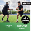 Optimum Nutrition BCAA Capsules, Amino Acids Tablets, 1000 mg of Essential Amino Acids BCAAs with L-Leucine, L-Isoleucine and L-Valine, Unflavoured, BCAA Supplements, 100 Servings, 200 Capsules