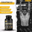 Cnp Professional Creatine Range, 500G / 250G Creatine Monohydrate Powder, E2 Ethyl Ester 240 Capsules (E2 Capsules)