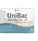Unibac Advanced 17 Strains Probiotics For Targeted Gut Support - Live Unified Bacteria Blend - 6 Billion Cfu Per Dose - Sc Nutra (Sweet Cures)
