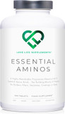 Essential Amino Acids - All 9 Eaa Amino Acids With All 3 Bcaa'S Plus 6 More Eaas To Build And Repair Muscle | 300 Tablets / 60 Servings | 5-10G Per Serving | High In Leucine And Vegan Friendly