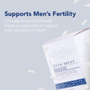 Zita West Menceive Supplement  Premium Friendly Bacteria Supplement For Men To Support Pre-Conception, 21 Vegan Capsules
