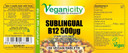 Veganicity B12 500µg Sublingual (Blackcurrant Flavour) : Vitamin B12 Supplement : 90 Tablets, in a Planet-Friendly 99% Recycled Pot