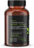 Vitamin B12 60 x 1000mcg Tablets - High Strength Supplement - Pure Methylcobalamin - Brain Function, Immune System, & Energy Support  for Men & Women - Made in The UK