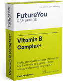 Vitamin B Complex+ Supplements  8 Key B Vitamins for Optimal Cell Health  Energy Capsules with Biotin and High Strength Vitamin B12  Vitamins for Tiredness and Fatigue by FutureYou Cambridge