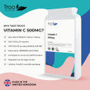 Vitamin C 500Mg Supplement 120 Capsules - High Strength - Easy Swallow - Immune Support Reduces Fatigue Vitamin C 500Mg Supplement 120 Capsules - High Strength - Easy Swallow - Immune Support Reduces Fatigue