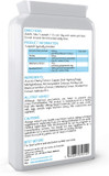 Natural Vitamin C 120 Capsules  Optimum Absorption All-Natural Food Form - Gentle & Non-Acidic - Packed With Bioflavonoids, Pectins, Essential Oils & Phytonutrients - No Synthetic Ascorbic Acid