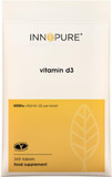 Innopure Vitamin D Tablets 4000 Iu - 1 Year Supply Of D3 Vitamins (365 Vit D Micro Tablets) High Strength Vitamin D Supplement - Vegetarian Society Approved, Uk Made