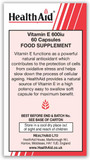 HealthAid Vitamin E 600iu - 60 Capsules