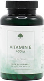 Vitamin E Capsules | 400iu (268mg) Vitamin E per Capsule | 120 Vegan Capsules | G&G Vitamins