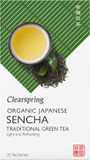 Clearspring Organic Japanese Sencha, Traditional Green Teabags, 0.316 Kg, Pack Of 4