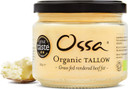 Ossa Organic Tallow | Traditional Beef Fat Or Beef Dripping, British Grassfed Cows | Organic & Keto (Tallow) - Parent (Tallow Single)___Size : 265 G (Pack Of 1)