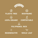 Hampstead Organic Darjeeling Loose Leaf Tea 100 G (Pack Of 6) | Plastic Free | 100% Organic