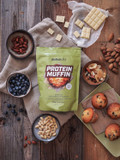 Biotechusa Protein Muffin, Protein Muffin Baking Mix With Hydrolysed Protein, Whey Protein And Sweeteners, 750 G, White Chocolate