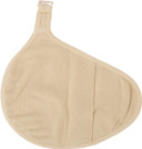 Silicone Breast Protective Pocket For Mastectomy, Breast Protective Case With Spiral Hook Portable Prosthesis Breast Protect Bag L (Right)