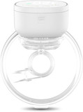 Wearable Breast Pump Hands Free, Portable Automatic Breast Pump 3 Modes Leakproof Massage Wireless Low Noise Portable Milk Pump Wireless Breast Pump White--Color : White___