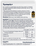 Turmeric+ Duo - Patented Formulation With Vitamins C & D - Two Packs, 56 Day Supply - Developed By Futureyou Cambridge, Highly Bioavailable