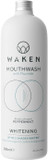 Waken, 500Ml Whitening Mouthwash,100% Natural Flavour, With Added Fluoride, No Artificial Colours Or Flavourings, Alcohol-Free, Eco-Friendly, Vegan, Recycled Packaging, 100% Recyclable, Whiteã¢Â