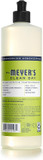 Mrs. Meyer'S Clean Day Liquid Dish Soap, Biodegradable Formula, Lemon Verbena, 16 Fl. Oz - Pack Of 3