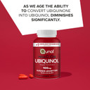 Qunol Ubiquinol Coq10 100Mg Softgels, Qunol Mega Ubiquinol 100Mg - Superior Absorption - Active Form Of Coenzyme Q10 For Heart Health - 4 Month Supply - 60 Count (Pack Of 2)60 Count (Pack Of 2)