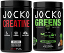 Jocko Fuel Greens & Creatine Bundle - Greens & Superfood Powder + Creatine Powder