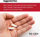 Re+Gen Nutrition Herprescue Immune Support Supplement, Cold Sore Care For Adults, Natural Capsules W/Zinc, Vitamin C, & L Lysine Amino Acid For Immune Health, 120 Capsules Re+Gen Nutrition Herprescue Immune Support Supplement, Cold Sore Care For Adults, Natural Capsules W/Zinc, Vitamin C, & L Lysine Amino Acid For Immune Health, 120 Capsules