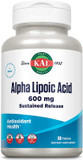 Kal Alpha Lipoic Acid Sr Tablets, 600 Mg, 60 Count