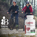 Bronson Coq10 100 Mg High Potency Cellular Energy Production, 120 Vegetarian Capsules120 Count (Pack Of 1)