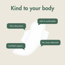 Eco By Naty Maternity Pads For Women - Pregnancy And Postpartum Pads For Maternal Care And Recovery, Absorbent Pads For Leak Protection (10 Count)