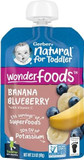 Gerber Wonderfoods Banana Blueberry, 3.5 Oz Pouch