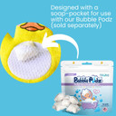 Trukid Bubble Podz & Bubbleglove Bundle - Includes Bubble Bath Pods Eucalyptus 10Ct & 2-Set Of Bath Wash Gloves For Parent & Child, Baby Bath Essentials, Gentle For Sensitive Skin Of Kids, Toddlers