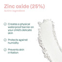 Attitude Plastic-Free Diaper Cream Bar With Zinc For Baby, Ewg Verified, Dermatologically Tested, Vegan, Unscented, 1 Ounce