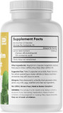 Brain Forza European Lemon Balm Extract Capsules - Standardized Extract 5% Rosmarinic Acid, 90 Capsules